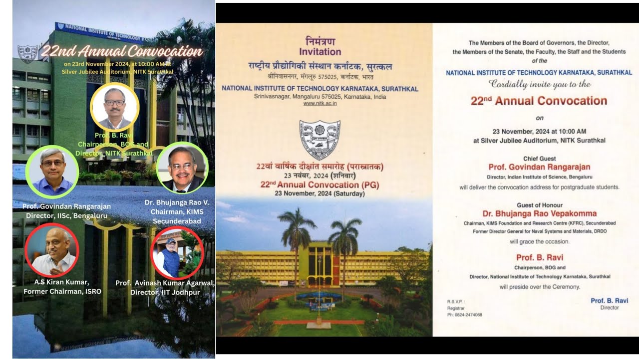 22nd Annual Convocation Pg Youtube