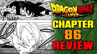 THE END IS HERE?? Dragon Ball Super Manga Chapter 86 Review