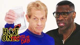 Skip Bayless and Shannon Sharpe Play Truth or Dab | Hot Ones