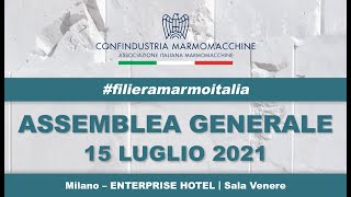 Aftermovie Assemblea Generale 2021 | Confindustria Marmomacchine