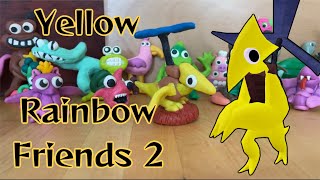 5-Minute Yellow from #rainbowfriends2 #rainbowfriends #yellow #clay #clayart #polymerclay #banban