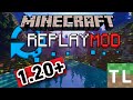 How To Download And Install Replay Mod In Minecraft 1.20+ in Tlauncher.Eroa Gaming