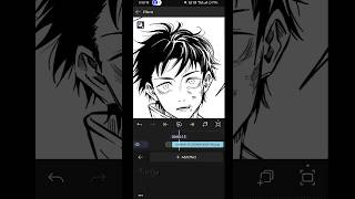 Manga Eye Animation tutorial | Alight Motion | #trending #viral #jjk #anime