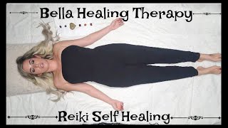 Reiki Self Healing-Light Asmr-Crystal Healing-Bell every 2 Min. Best with Headphones-Help with sleep