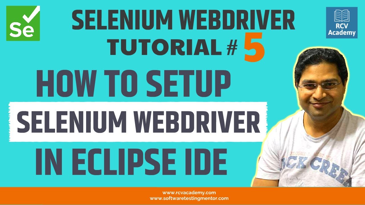 Selenium Webdriver Tutorial 5 How To Setup Selenium Webdriver In