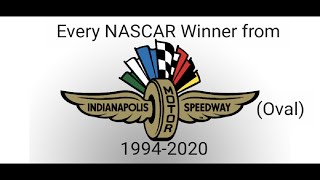 Every NASCAR Winner from Indianapolis Motor Speedway (Oval) 1994-2020