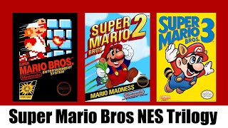 Super Mario Bros 1, 2 and 3 No Warps (NES) Mike Matei Live