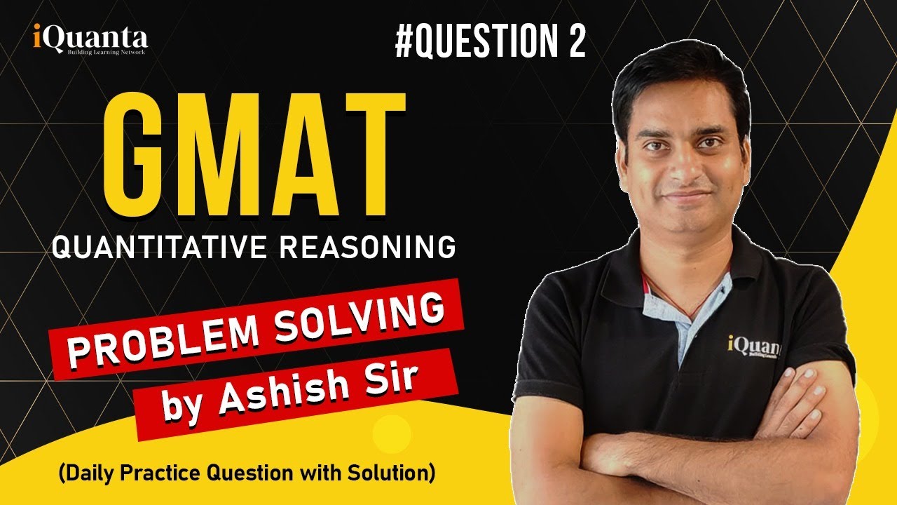 GMAT | Problem Solving - Time And Rate | Question Level - 600-700 - YouTube