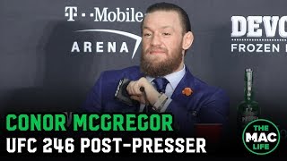 Conor McGregor | UFC 246 Post-Fight Press Conference