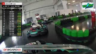 OnBoard13 - One of the best laps of Venom Karting in Sibiu, Romania