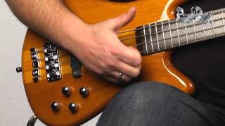 The RockBass Streamer NT1 4 string - product demo with Andy Irvine