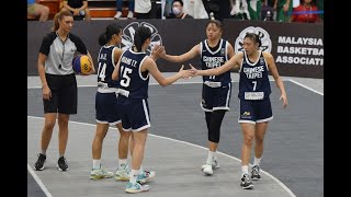 FIBA 3x3 U17亞洲盃 中華隊vs馬來西亞 預賽Game1 (張聿嵐、鄭莉萱、米靖恩、黃子芸)