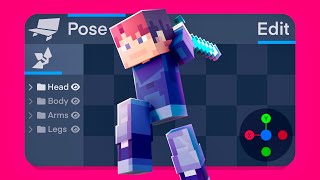 pose dynamic minecraft players