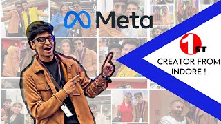 First Creator From Indore in Meta😍 || Meta Festival 2024 vlog