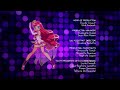 Both of Lolirock’s credits with the ending song credits from season 4 of Winx Club. 👑💖🍭