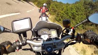 GoPro BMW F800R Alpes de Haute Provence