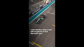 Hamilton marks an end to his 12-year stint with Mercedes 🏎️