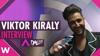Viktor Kiraly – “Budapest Girl” @ A Dal 2018 Semi-Final 2 | INTERVIEW