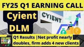 Cyient DLM Q1 FY25 Earnings Conference Call - Comprehensive Analysis \u0026 Highlights | Audio Recording