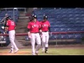 seawolves green hits two run homer