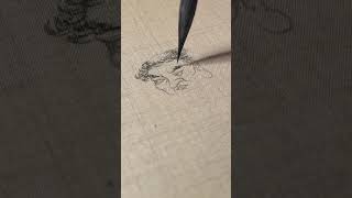 达摩小像 | 陈琪写像 | 绢本水墨 | Chinese silk drawing