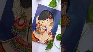 DIY Lady Canvas | Canvas Painting Ideas | Fevicryl Hobby Ideas India