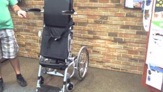 Karman XO-101 Power Standing Manual Wheelchair