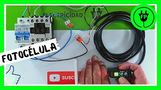 ⚡ Instalar y conectar FOTOCÉLULA | SENSOR FOTOELÉCTRICO | CÉLULA FOTOELÉCTRICA ⚡