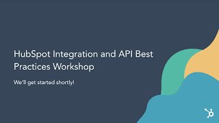 Integration and API Workshop - July 2020