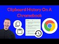 Clipboard History On A Chromebook