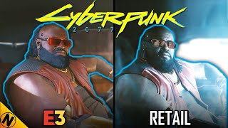 Cyberpunk 2077 Reveal (2018) vs Retail (2020) | Direct Comparison