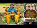 GOAT HEAD CURRY | ஆட்டு தலைக்கறி வறுவல் மூளை மசாலா செய்முறை | Mutton Head Curry Goat Brain Fry