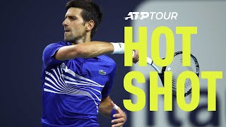Hot Shot: Novak Comes Out On Top In 24-Ball Rally At Miami 2019