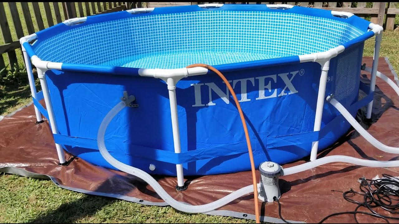 Intex Metal Frame Pool Filter Setup At Mario Anderson Blog