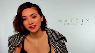 'Matrix' Stars Jessica Henwick & Yahya Abdu-Mateen II Share Matrix Behind The Scenes! | Hollywire