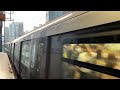 港鐵 mtr 市區綫中車青島四方列車 q stock emu a753 a754 駛入觀塘站一號月台