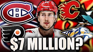 MARTIN NECAS TRADE UPDATE: 6 TEAMS LINKED + PRICE TAG? (Canadiens, Flyers, Flames, Sharks)