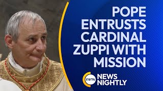 Pope Francis Entrusts Cardinal Zuppi with Peace Mission for Ukraine | EWTN News Nightly