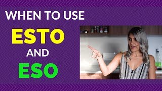 How To Use ESTO and ESO