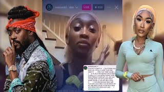 Beenieman daughter Desha speaks out against him on IG Live | says her father is a gyal clown