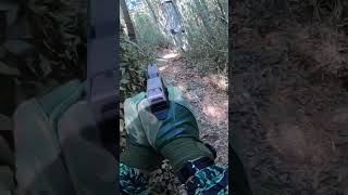 ウマいおじさんと正面で撃ち合い、てんこすにナイッシュをもらう瞬間 airsoft  gunfight \