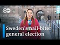 Right-wing bloc has razor-thin lead in Sweden's general election | DW News