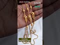 Real gold look mugappu chains 7010071148 WhatsApp #trending #online