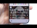 How To Change Your iPhone Keyboard Background!