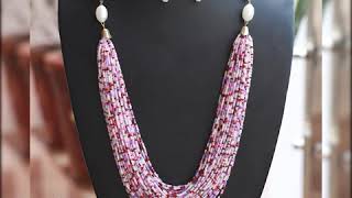 Hit! Trendy!.. Fancy Party Wear & Wedding Wear Necklace for Gown Dresses - DIY Jewelry