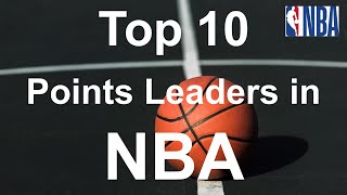 Top 10 Points Leaders in NBA (1951-2020)