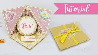 Biglietto ad Angolo popup - Corner popup Card DIY