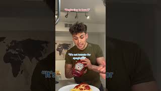 Spaghetti with ketchup vs a very angry Italian🍝 What else should I do next?