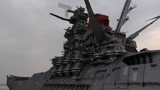 宇宙戦艦ヤマト3DCG制作_テスト動画（艦橋・煙突・3本マスト）