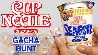 Miniature Cup Noodle Gachapon Set